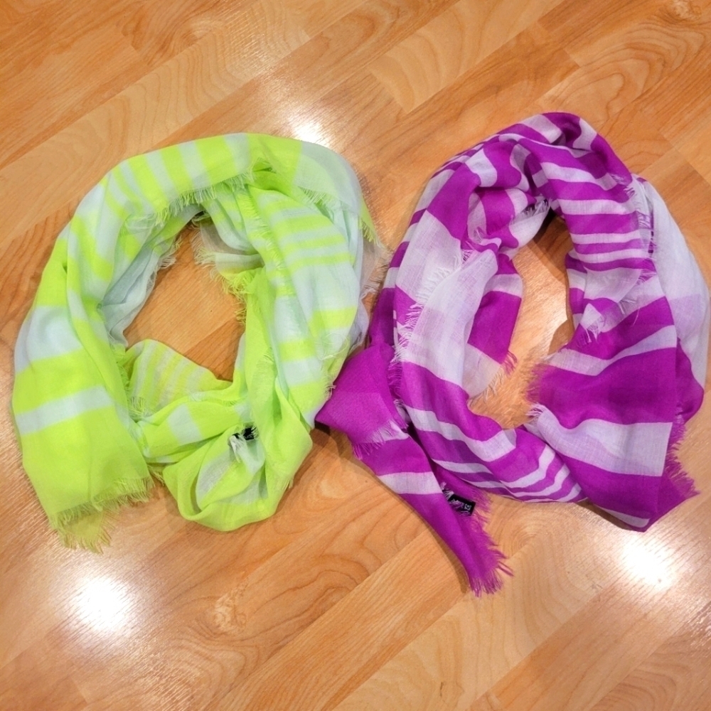 Apt 9 Neon light weight scarf Bundle